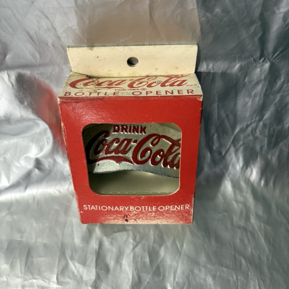 Coca-Cola / Wall Mount Stationary Bottle Opener